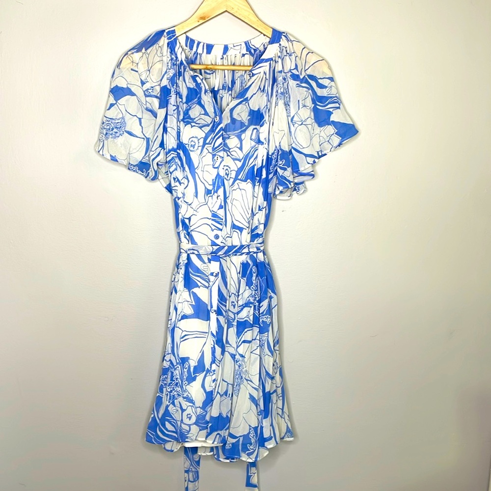 Anthropologie Floral Summer Dress